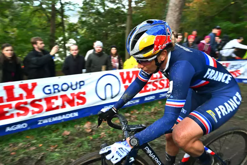 Clearly not in a position to win," Pauline Ferrand-Prevot tests her cyclocross legs at the European Championships.