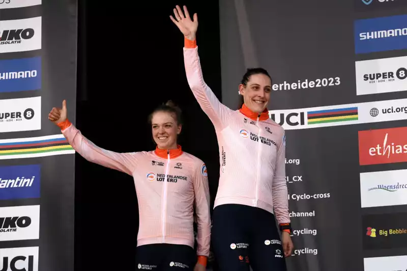 Brand, won the bronze medal at the World Cyclocross Championships and Paris-Roubaix Femme.