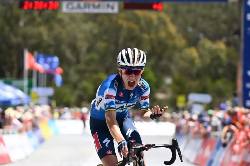 The only Queen of Wilunga" - Gigante's Women's Tour Down Under Victory