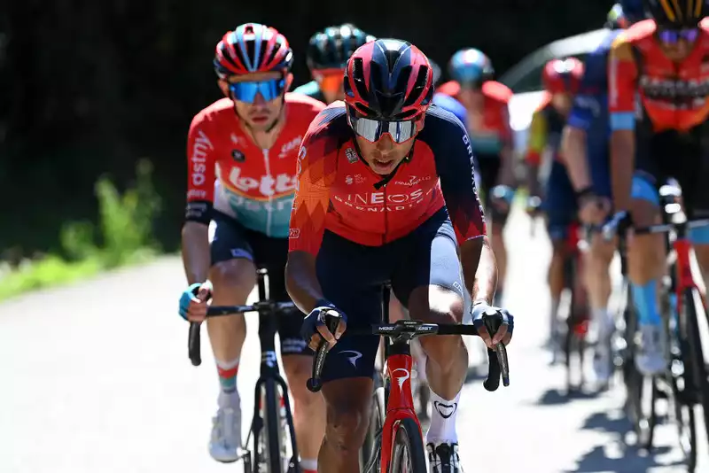 Egan Bernal leads Colombia's national team in Tour Colombia 2.1