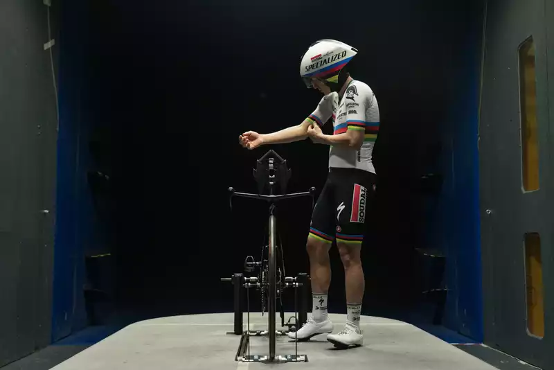 Remco Evenpole Goes to Wind Tunnel with Eyes on Tour and Olympic Time Trial